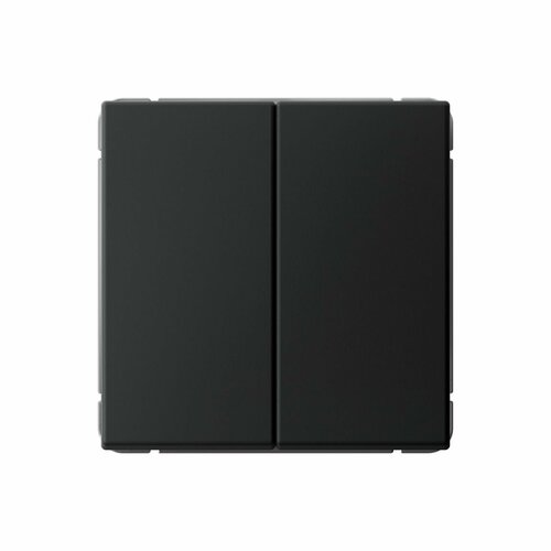 Systeme Electric ArtGallery Карбон Переключатель 2-клавишный, сх.6/2, 10АХ, механизм