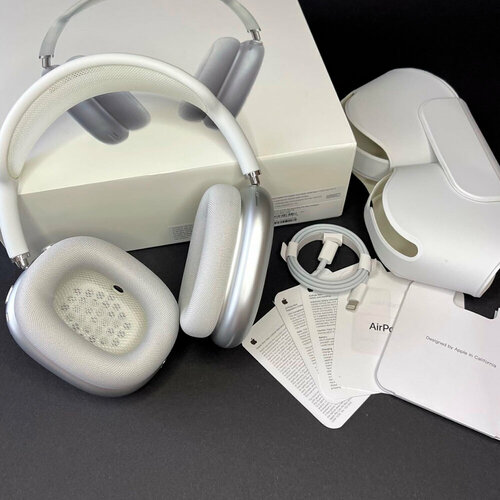 Наушники airmax беспроводные шумоподавление и пространственное звучание iOS Android СереброSilver 15990₽