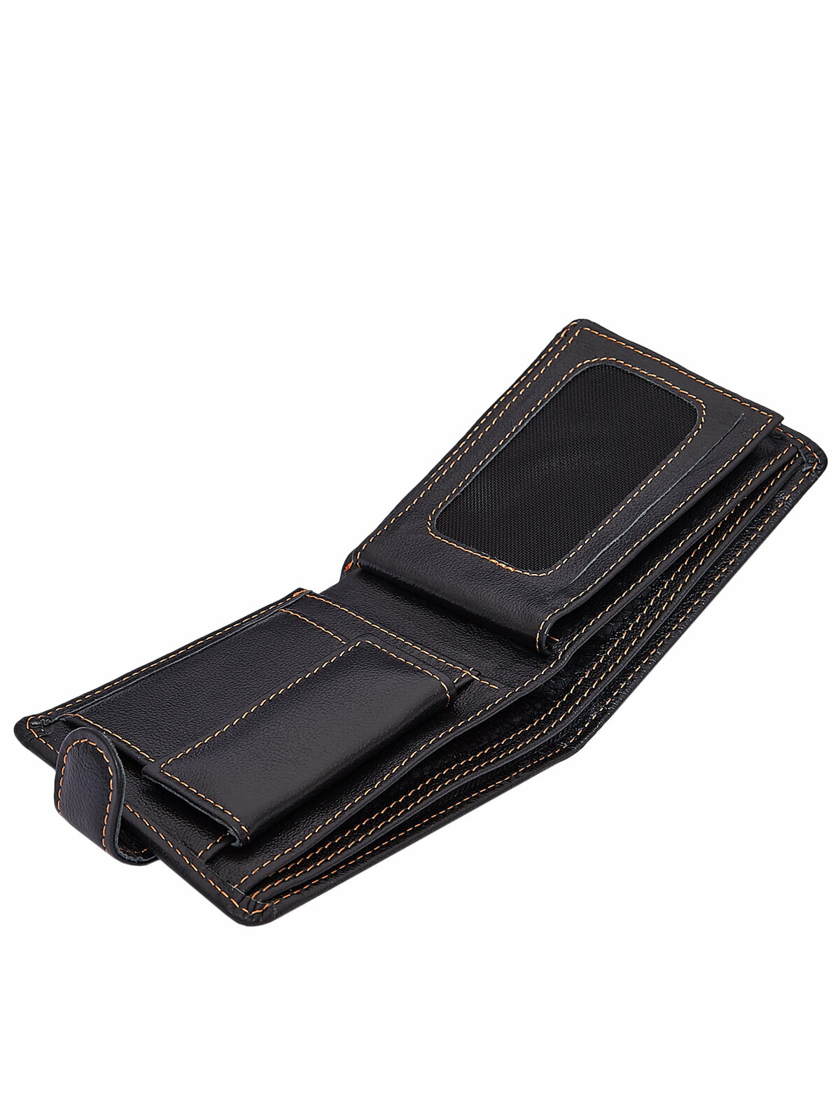 Портмоне FORTE, черный, гладкий — фото 1