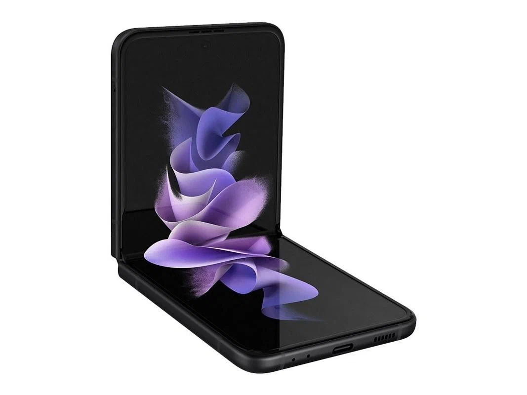 Смартфон Samsung Galaxy Z Flip 3 8/256 ГБ, nano SIM, чёрный — фото 1