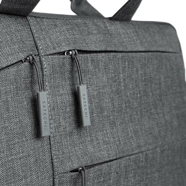 Сумка Satechi Water-Resistant Laptop Carrying Case для ноутбуков до 13 дюймов (ST-LTB13) серый — фото 1