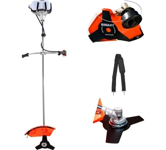 Бензиновый триммер 21 л. с леска/нож Gigant CG-KW-520