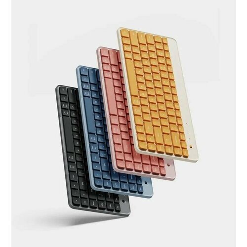 Беспроводная клавиатура Xiaomi Mi Dual Mode Wireless Keyboard XMBXJP01YM Русские буквы Beige 3477₽