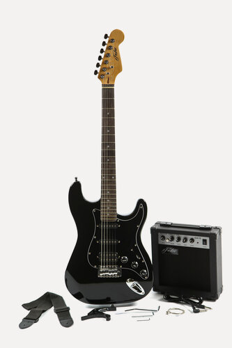 Изображение товара Электрогитара Fabio ST200 Double BK (комплект)