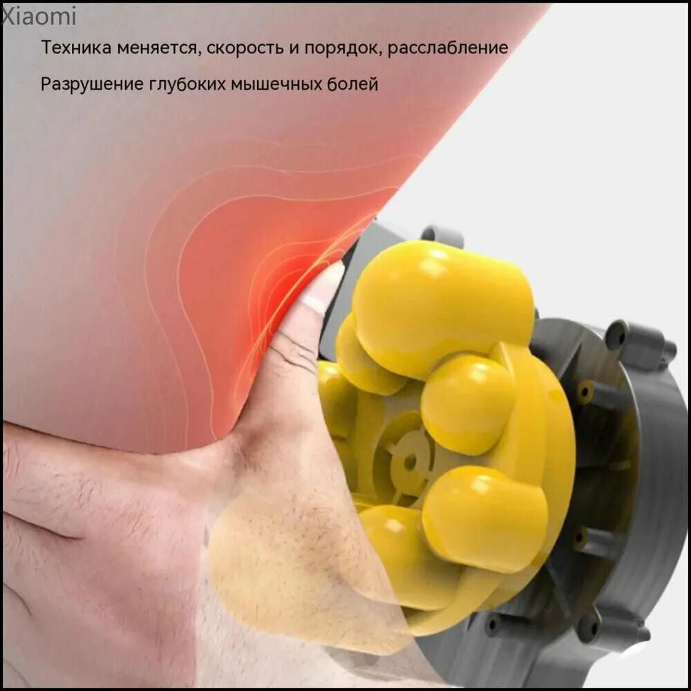 Картинки Xiaomi Массажная подушка, массажер для шеи и плеч/Офис и автомобиль