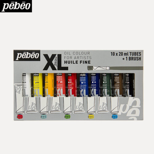 Изображение товара Масляная краска Pebeo XL, 10 цветов, 20мл