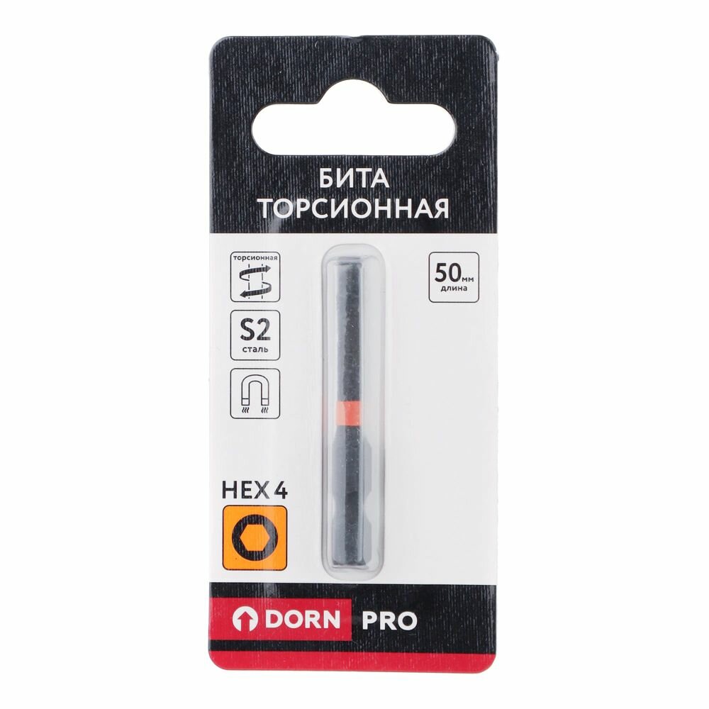 Изображение Бита торсионная PRO HEX4х50 мм