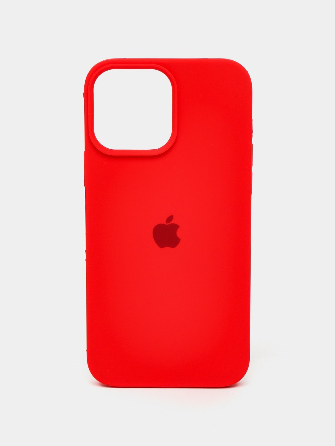 Чехол силиконовый/мягкий/компактный Красный на модель телефона Iphone 15 Pro Max