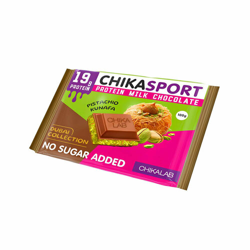 Chikalab дубайский шоколад Protein Milk Chocolate - 100 грамм