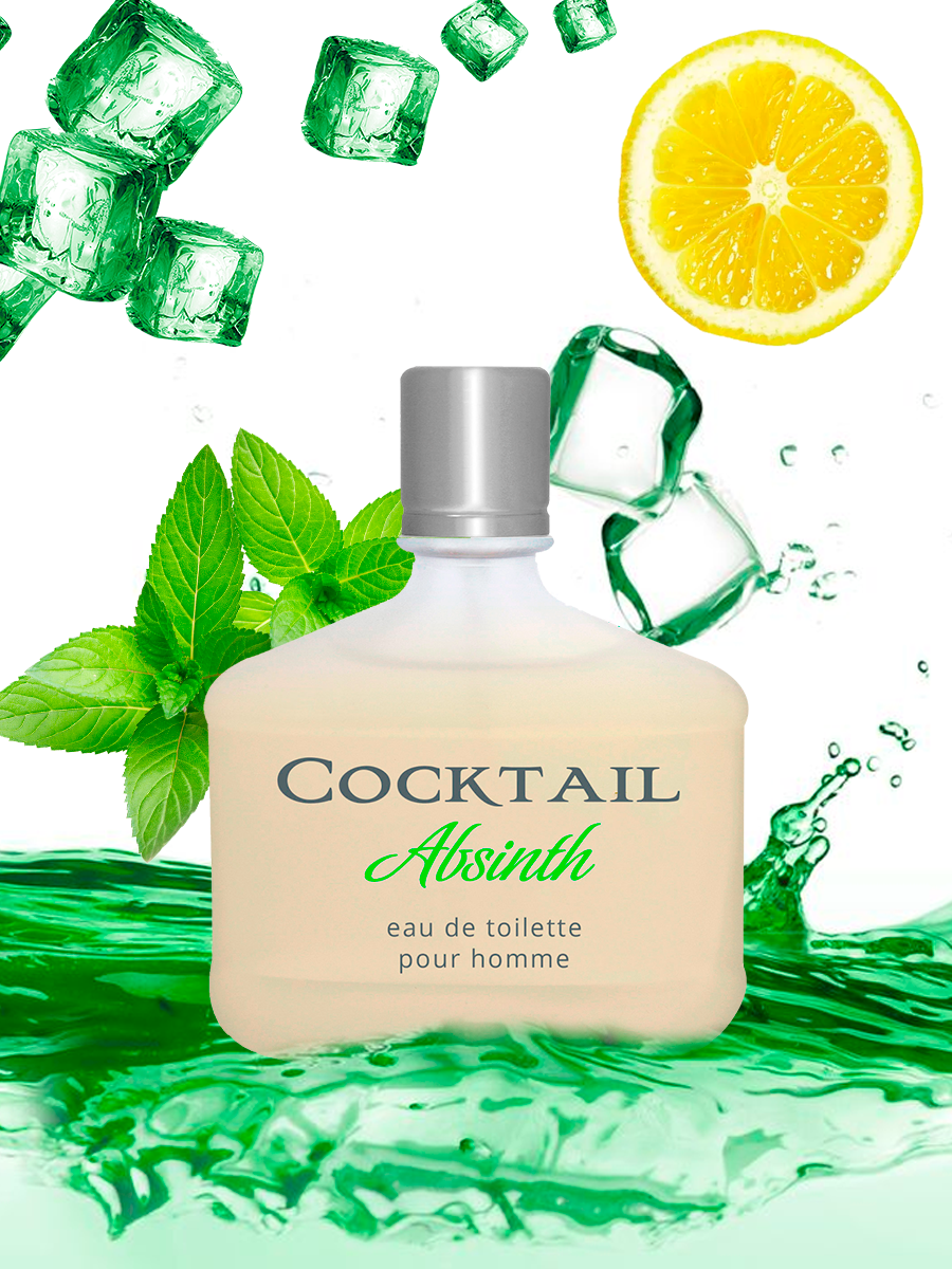 Sergio Nero /Туалетная вода мужская Cocktail Absinth, 80 мл/Парфюм мужской — фото 1