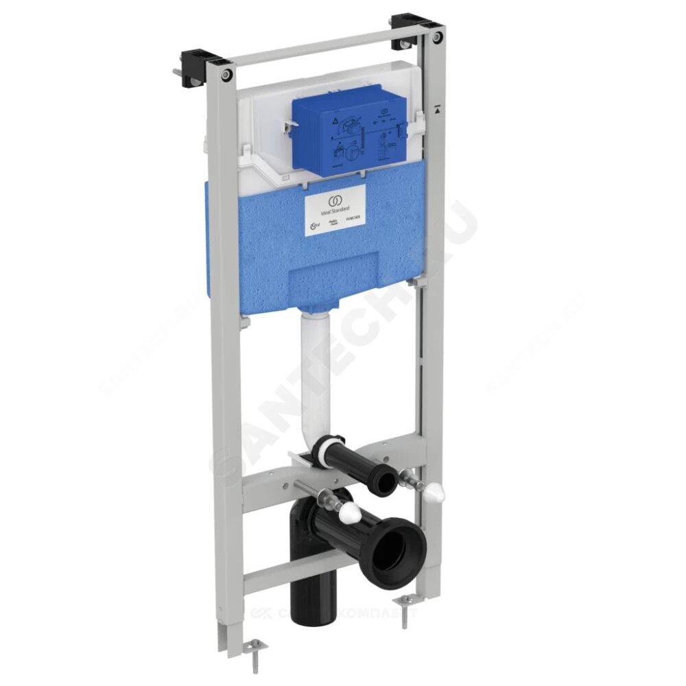 Инсталляция PROSYS 120 P для подвесного унитаза с кнопкой смыва OLEAS P1 Ideal Standard R0309AA