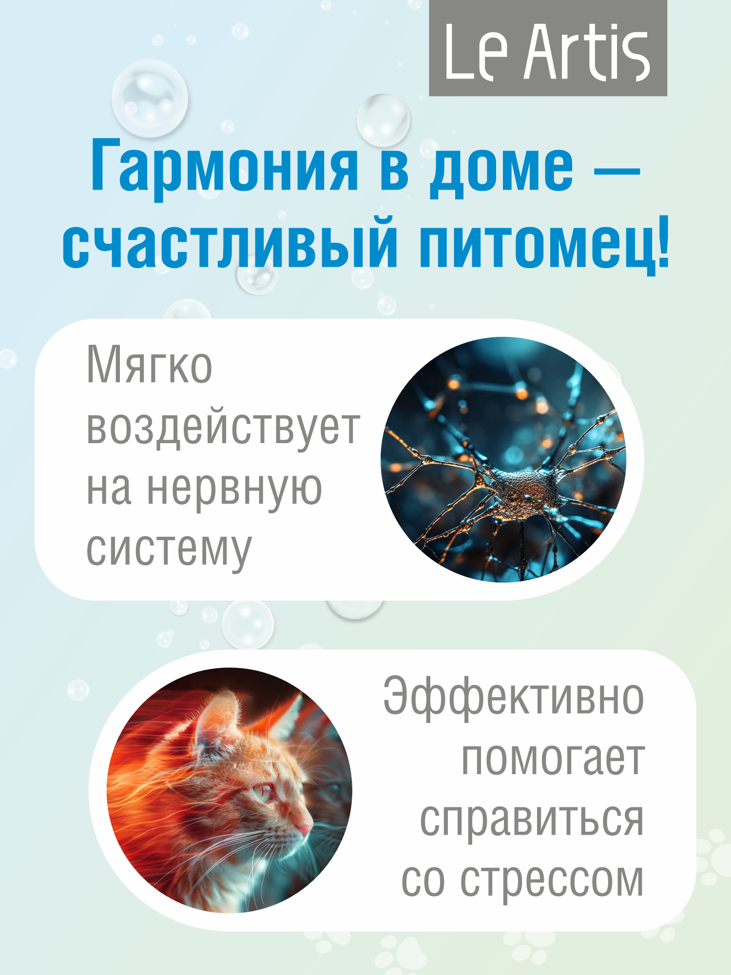 Спрей с кошачьей мятой Le Artis для коррекции поведения 200мл — фото 1