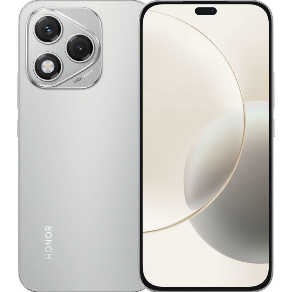 Смартфон HONOR 400 Lite 8/256Gb (6.7" AMOLED, 5230мАч) RU, Серый