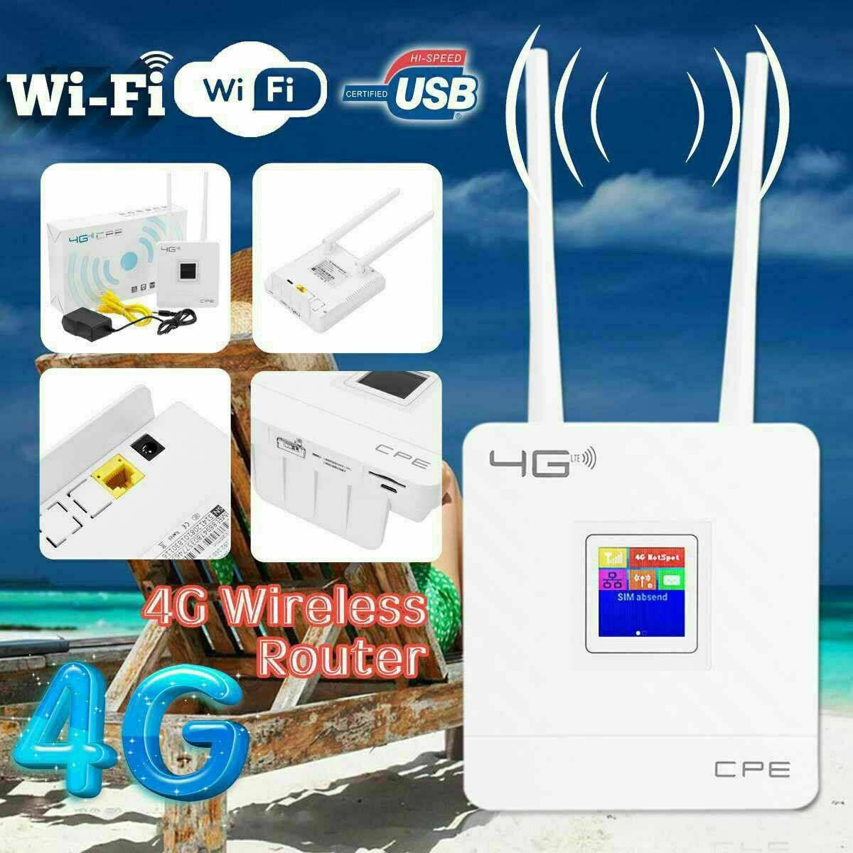 Беспроводной Wi-Fi роутер CPE 4G LTE CPF903 используйте SIM-карту
