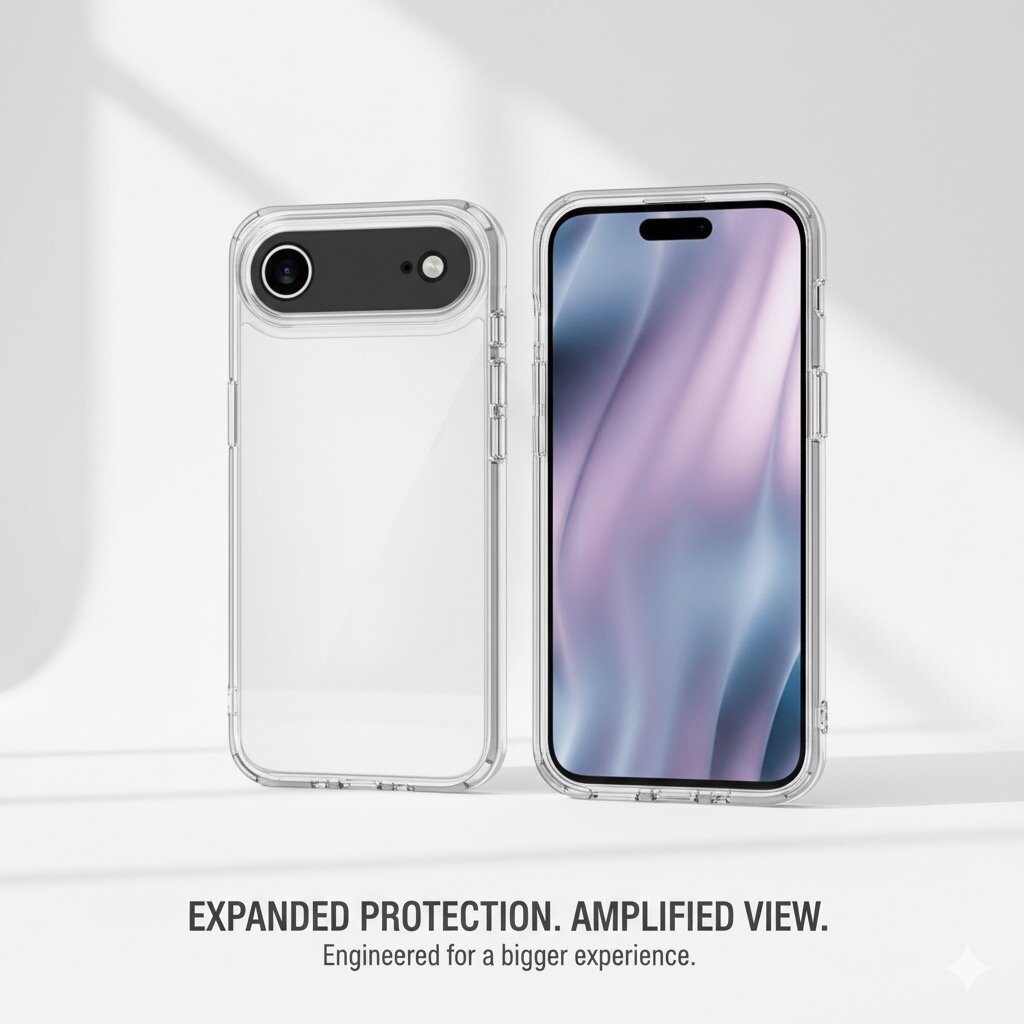 Чехол-накладка 7 Milliard Clear case , для iPhone 17 Air, прозрачный, ABS-plastic