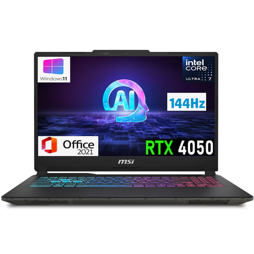 Ноутбук игровой MSI Katana 173 IPS 144гц Core i5-12450H 32 GB DDR5 SSD 512 GB RTX 3050-4 GB Win 11 PROMS office 149990₽