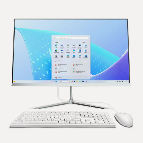 Изображение товара 23.8" Моноблок (Intel Core i7-3610QM (2.3 ГГц), RAM 16 ГБ, SSD 512ГБ, Windows 10 Pro), мышк клавиатура