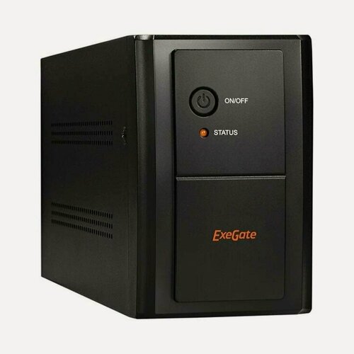 Изображение товара ИБП ExeGate EP285480RUS SpecialPro UNB-1000. LED. AVR. C13. RJ. USB, линейно-интерактивный, 1000 ВА/650 Вт, черный