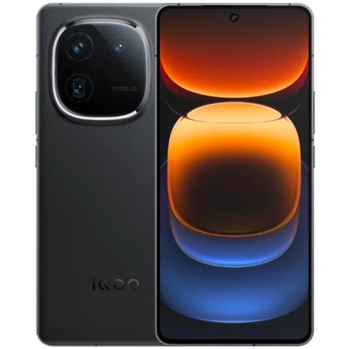 Смартфон iQOO 12 16/1 ТБ CN, Dual nano SIM, черный смартфон vivo x100 16 1 тб cn dual nano sim голубой