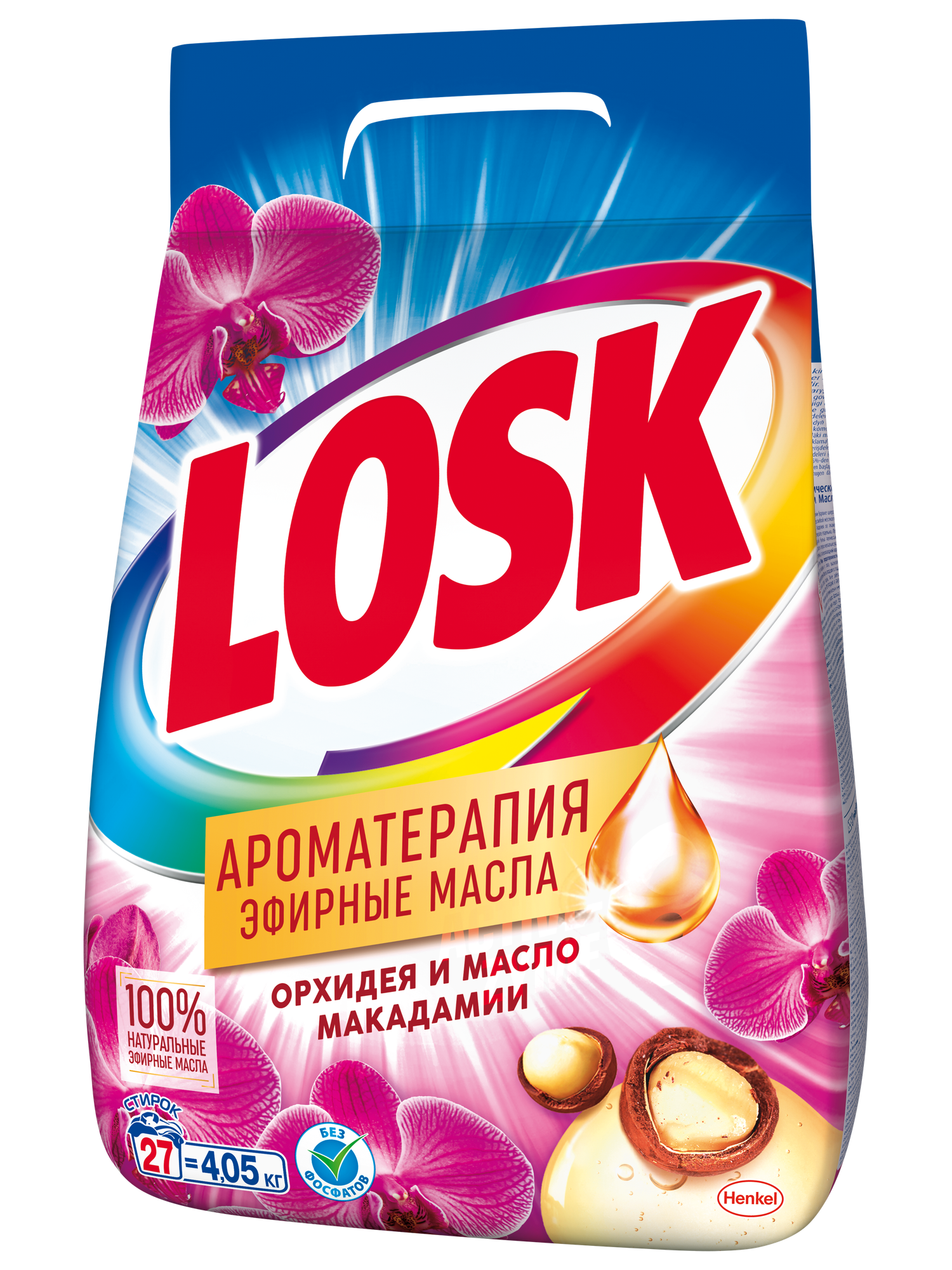 Стиральный порошок Losk Losk Active-Zyme 6 Color 5.4кг - фото №2
