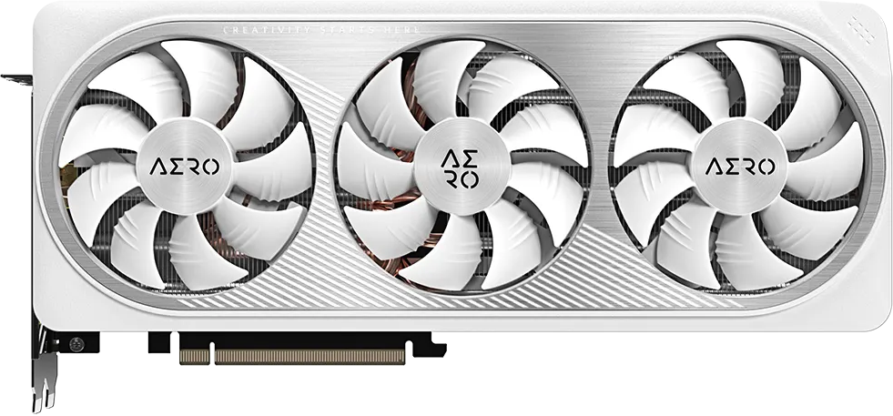 Видеокарта Gigabyte GeForce RTX 4070 Ti SUPER AERO OC 16G