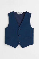 Жилет H&M для мальчиков, цвет Синий; размер 134