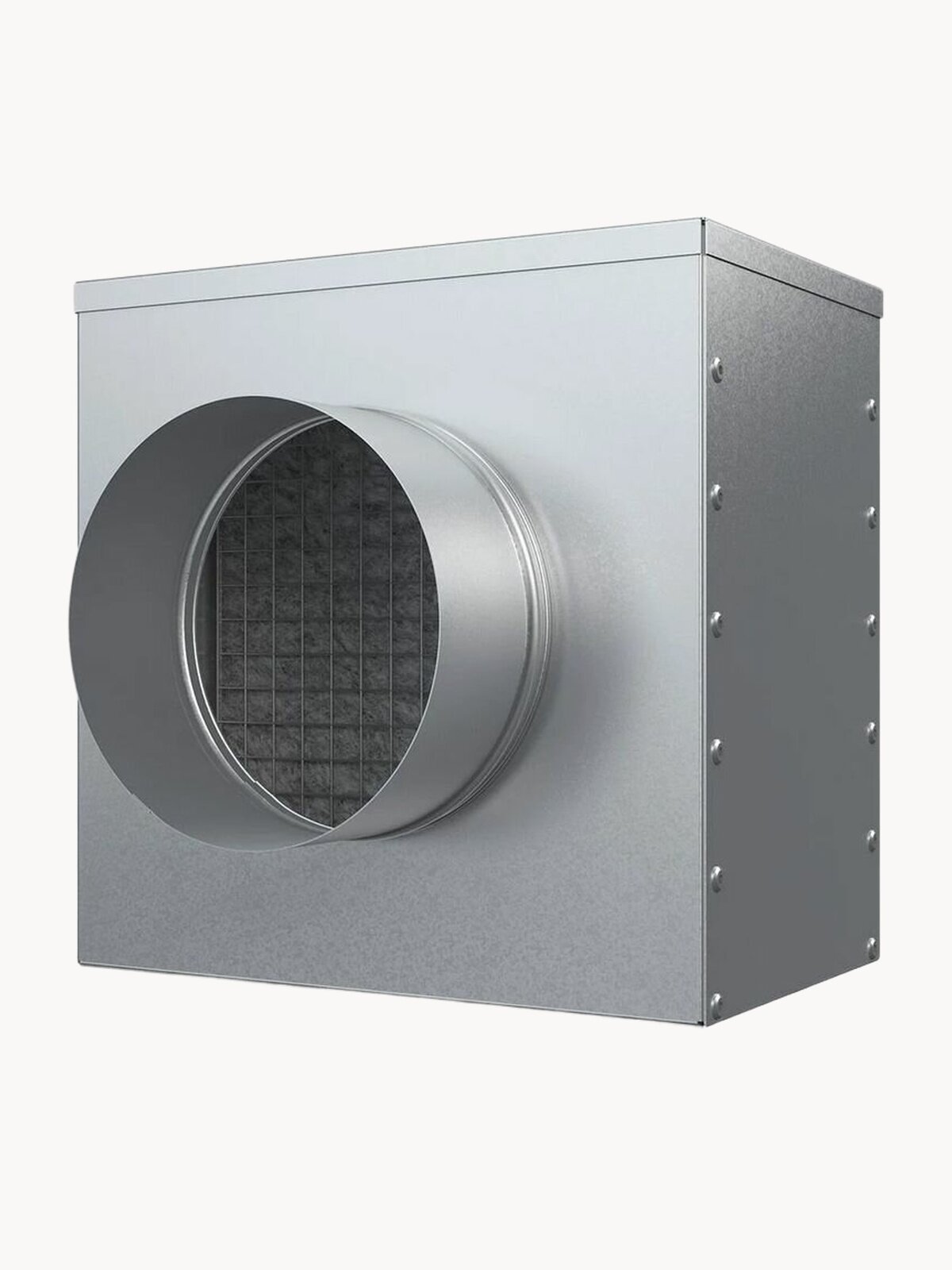 Фильтр бокс вентиляционный для круглых воздуховодов Era Pro 125FBG, 125 мм