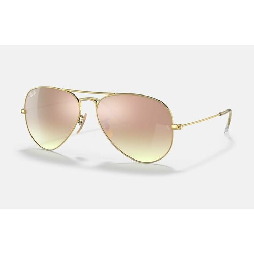 фото Солнцезащитные очки ray-ban rb3025-001/7o/58-14, золотой, розовый