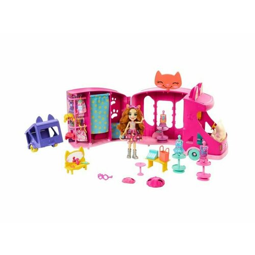 Кукла Mattel Enchantimals мобильная студия моды