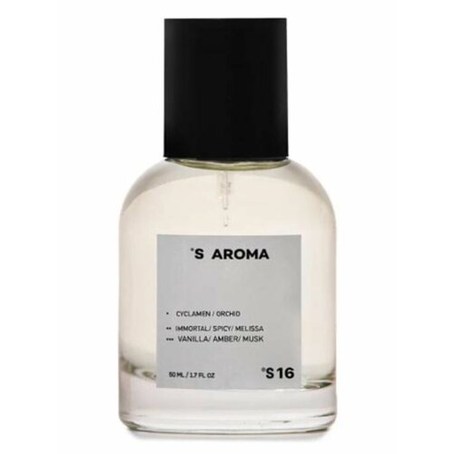 Нишевый парфюм aroma 16 50 мл S'AROMA/ЭКО состав/аромат для женщин и мужчин