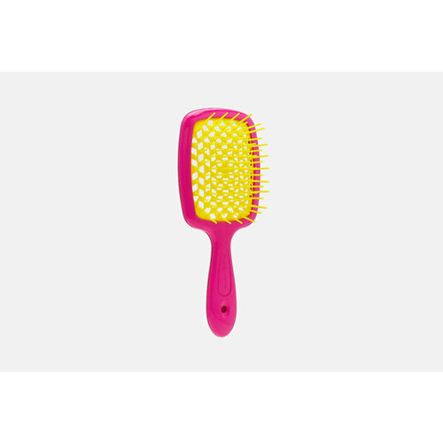 Щетка для волос пластиковая Superbrush yellow 1 шт