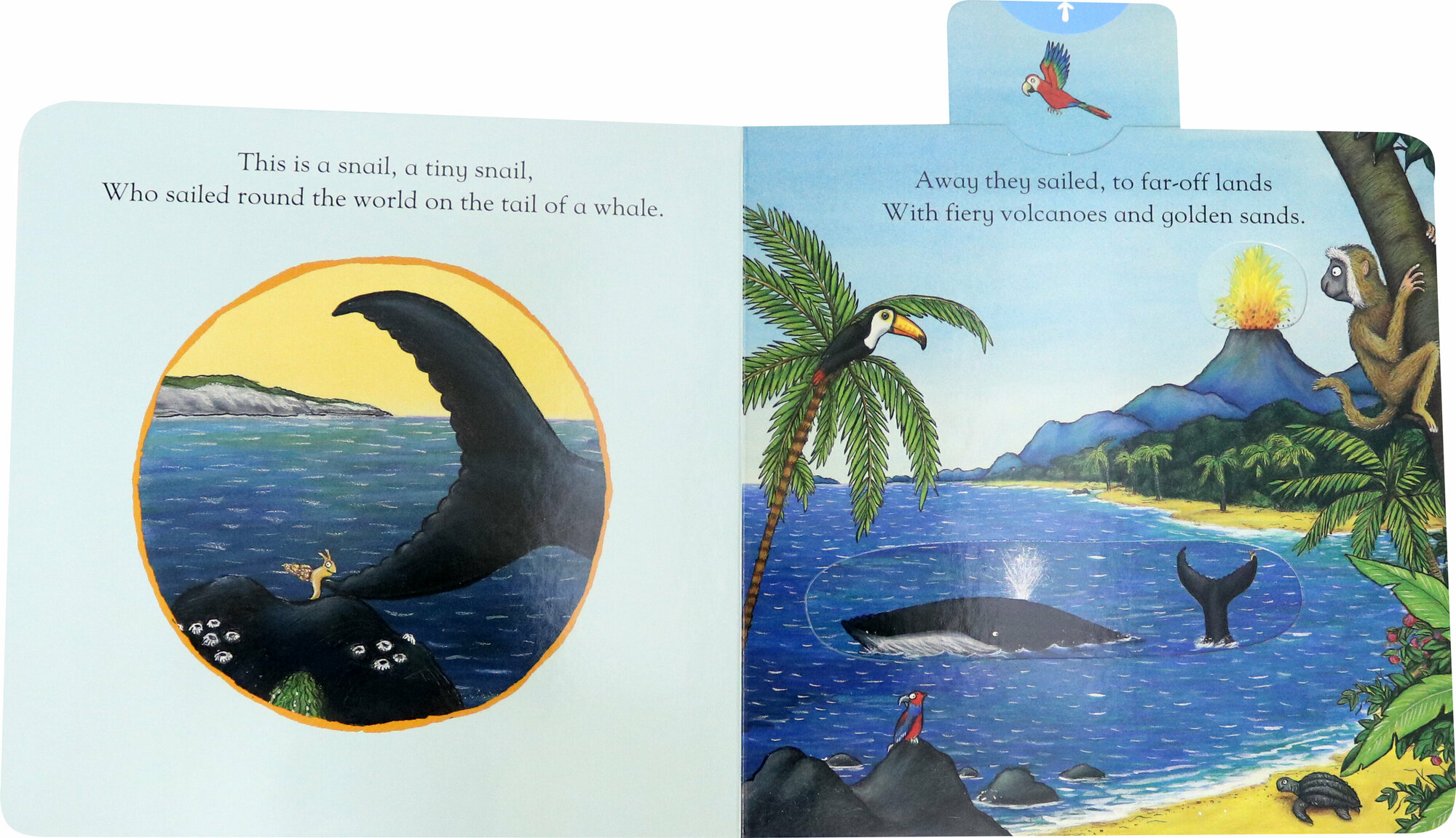 The Snail and the Whale. A Push, Pull and Slide Book - фото №2