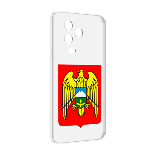Чехол MyPads герб-кабардино-балкария-нальчик для Infinix Note 12 2023 (X676C) задняя-панель-накладка-бампер
