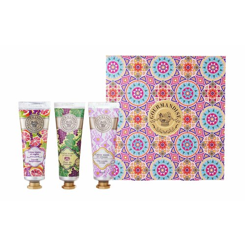 Набор кремов для рук / Gourmandise Hand Cream Trio Set V крем для рук modamo с экстрактом лаванды 75 мл