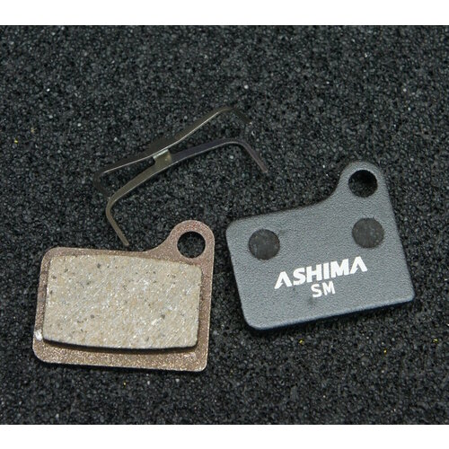 Колодки Ashima AD0103 SemiMetal для Shimano тормозные колодки ashima ad0103 sm s