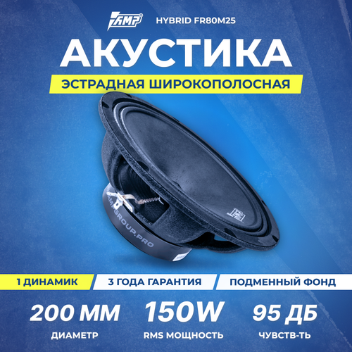 Акустика эстрадная AMP Hybrid FR80M25 широкополосная 1шт 324500₽