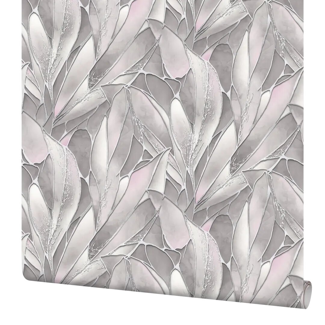 фото Обои флизелиновые Palitra Life Innopol розовые 1.06 м PL72009-44