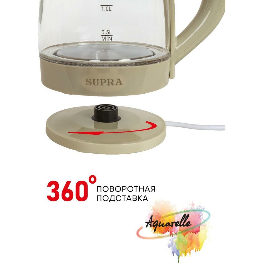 Электрический чайник Supra - фото №10