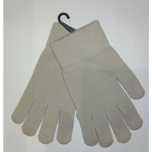 фото Перчатки корона, размер 12-14 лет, бежевый