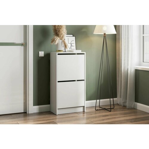 Обувница Бис-2 Белый текстурный 3890₽