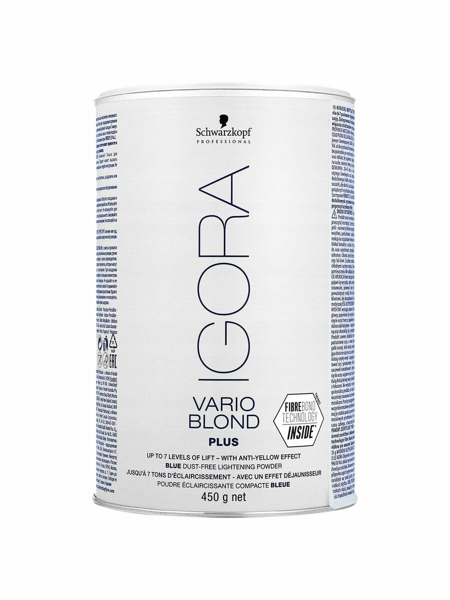 Schwarzkopf Igora Vario Blond Plus - Осветляющий порошок (450 гр)