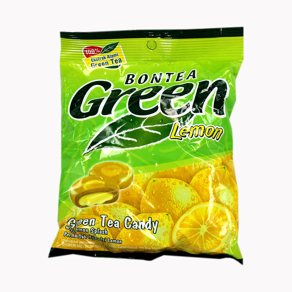 Леденцы Bontea Green Tea Lemon, 135 г