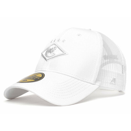 фото Бейсболка atributika & club, размер 55-58, белый