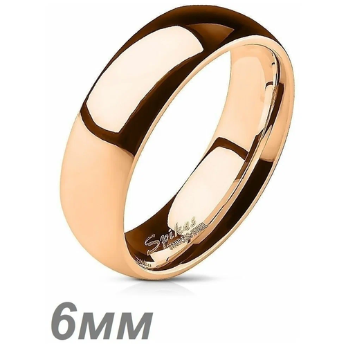 Кольцо обручальное Kyle, размер 17, золотой hand around стальное кольцо с полосками
