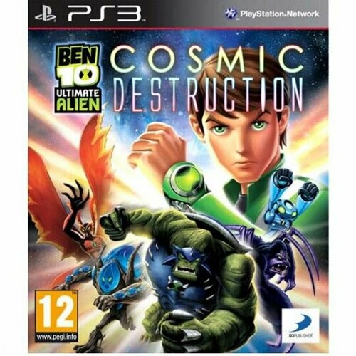 Видеоигра PS3 Ben 10 Ultimate Alien Cosmic Destruction Английская Версия