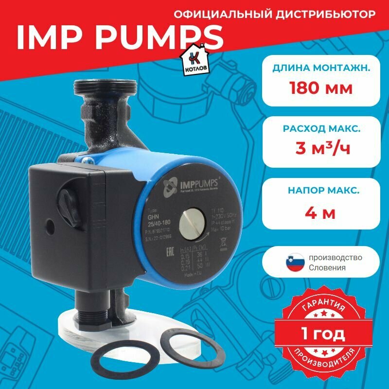 Циркуляционный насос IMP PUMPS - фото №10