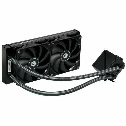 ID-Cooling Кулер с водяным охлаждением DASHFLOW 240 Basic Black 1150 1155 S1156 1151 1200 1700, AM4 AM5