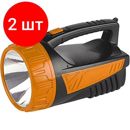 фото Комплект 2 штук, фонарь трофи tsp3w 3w led, аккум 4v2ah, зу 220v(c0045554)