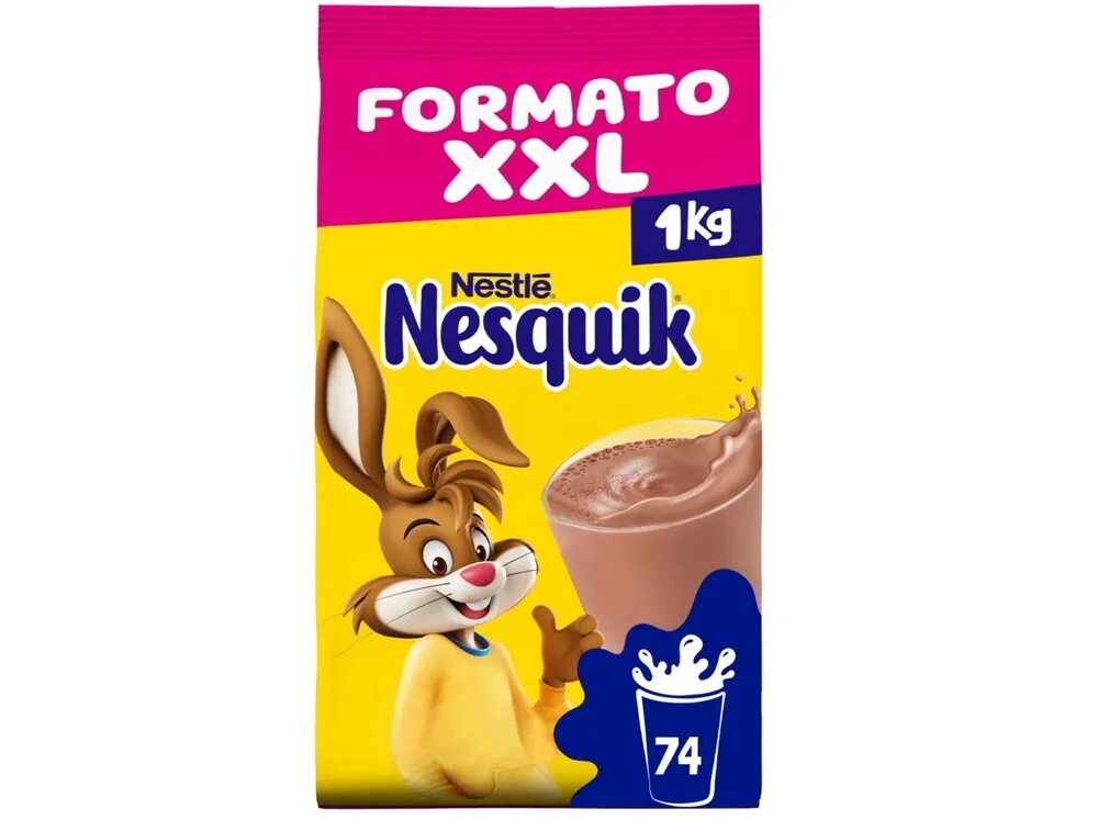 Какао Nesquik растворимое в пакете, Португалия, 1кг