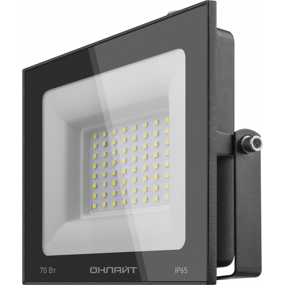 фото Прожектор светодиодный ОНЛАЙТ OFL-70-6K-BL-IP65-LED